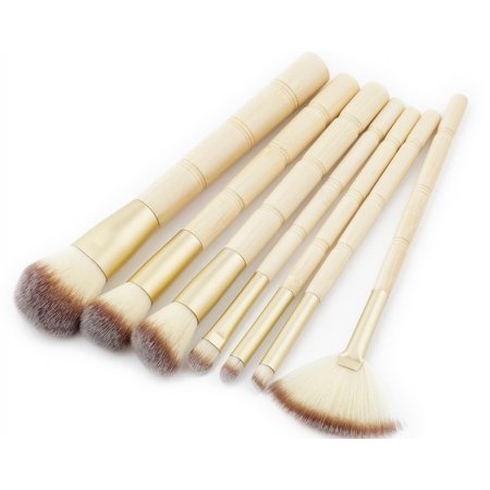 Кисти для макияжа Brushes for make-up bamboo 7 accessories