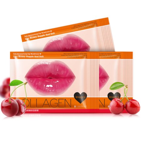 Маска для губ Images Collagen Soft Lip Membrane с коллагеном и экстрактом женьшеня 8 г фото